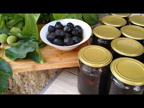 Видео: Ореховое варенье из зелёных грецких орехов👌 Самое вкусное варенье из грецкого ореха без извести