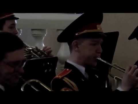 Видео: Выступление детского муниципального духового оркестра ГДК г Бийск к 23 февраля 20.02. 2021