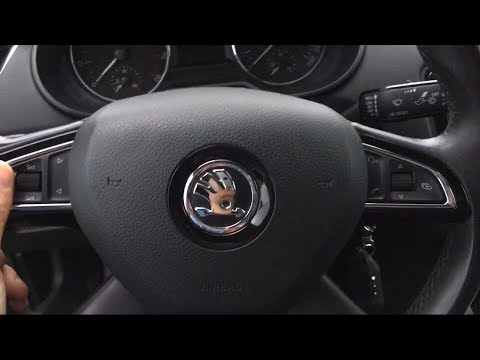 Видео: Мультируль на Skoda octavia A7 2014 Установка кнопок на обычный руль Шкода Октавия А7