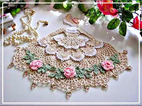 Видео: Салфетки крючком - подборка идей для вязания