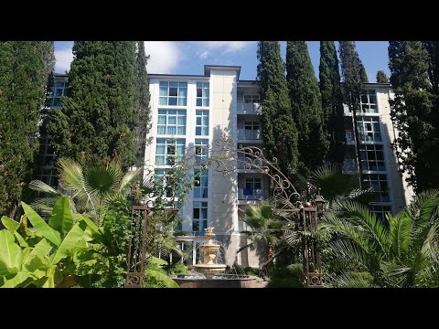 Видео: Отдыхаю в ДО Челюскинцев ГАГРА Обзор сентябрь 2021