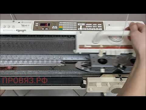 Видео: Вязальная машина BROTHER 930/840