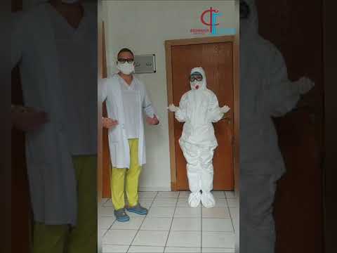 Видео: Одягання засобів індивідуального захисту в лікарнях