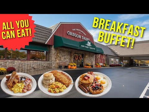 Видео: Oregon Dairy — ЗАВТРАК «ШВЕДСКИЙ СТОЛ» В СТИЛЕ СТРАНЫ АМИШЕЙ!