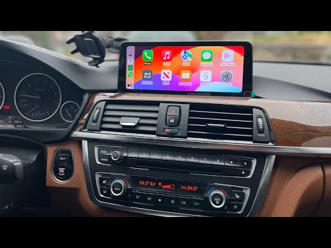 Видео: Как установить экран 10,25 дюйма и камеру заднего вида в BMW 328i F30 2012–2017 годов выпуска