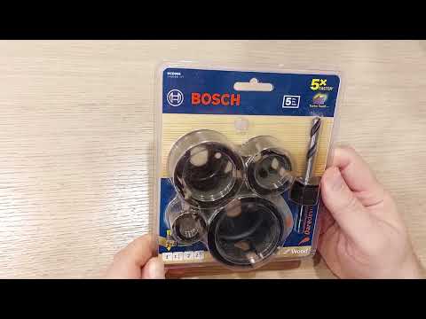 Видео: Обзор и тест коронок Bosch и  Milwaukee .