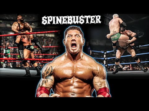 Видео: Батиста – Лучший сборник Spinebuster | WWE Power Moves 2002–2025
