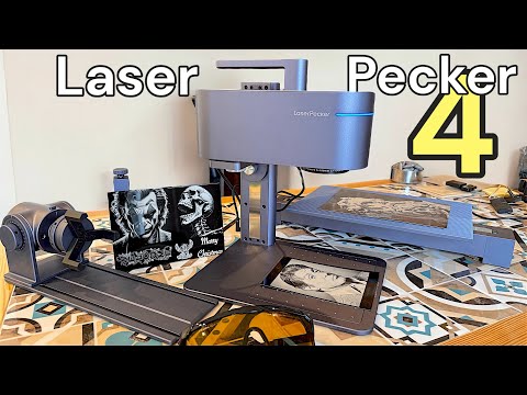 Видео: LaserPecker LP4: Ваш идеальный помощник для гравировки