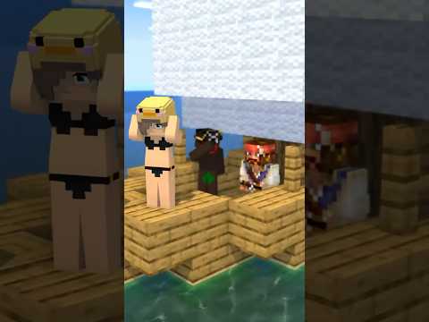 Видео: Пираты на сервере Майнкрафт ПЕ 1.20 #shorts #майнкрафт #minecraft