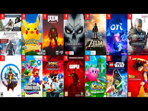 Видео: Топ-40 лучших игр всех времен для Nintendo Switch || 40 потрясающих игр для Nintendo Switch