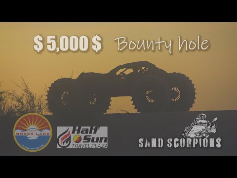 Видео: Sand Scorpions 5K Bounty Hole Удивительность