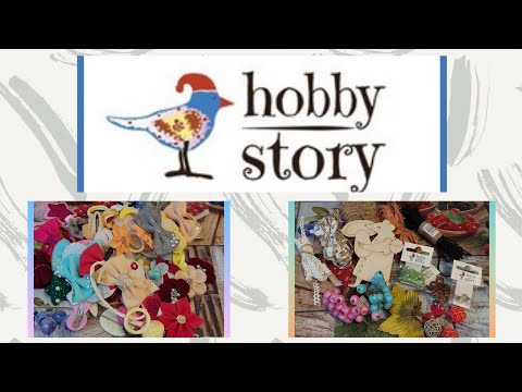 Видео: Покупка из творческого магазина Hobby Story. Для поделок, для души.