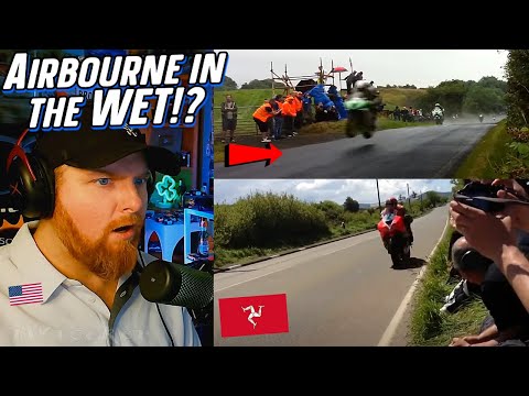 Видео: Болельщик NASCAR ВОСТОРГНУЛСЯ от скоростных пролетов на трассе Isle of Man TT!