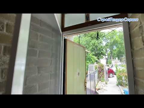 Видео: Москитная сетка дверь