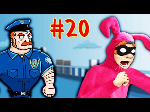 Видео: ВОРИШКА БОБ [20] НУ ОЧЕНЬ СМЕШНОЙ КОСТЮМ ЗАЙЦА Приключения воришки в игре Robbery Bob