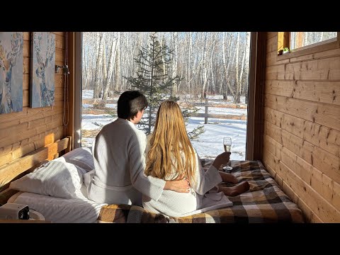 Видео: Побег из города |Новосибирск | база отдыха, скандинавские домики🤍