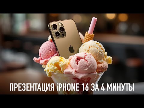 Видео: Презентация iPhone 16 за 4 минуты