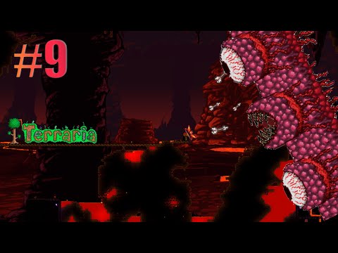 Видео: ПЕРЕХОД в ХАРДМОД, ПОБЕДА над СТЕНКОЙ ПЛОТИ! | Terraria #9