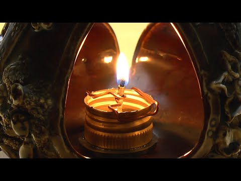 Видео: Масляная свечка для аромалампы. Оil candle for aroma lamp.
