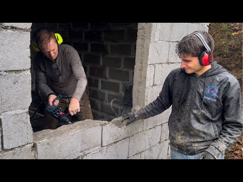 Видео: Мы добавили окно — ещё один шаг в ремонте нашего сарая для инструментов