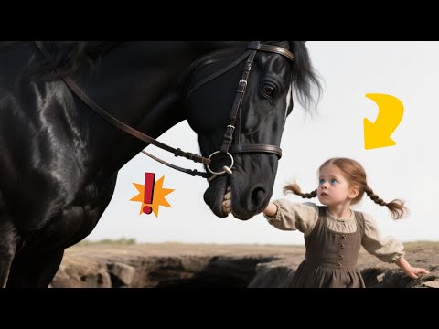 Видео: Мужчина крикнул на девочку у колодца… но конь успел спасти её, когда земля обвалилась