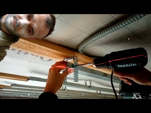 Видео: 20. Потолок из гипсокартона