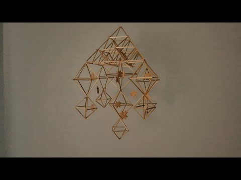 Видео: Різдвяний павук. Новорічна прикраса з соломи. Солом'яний павук