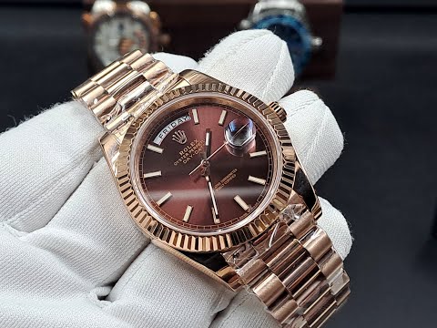 Видео: Премиум Rolex Day Date