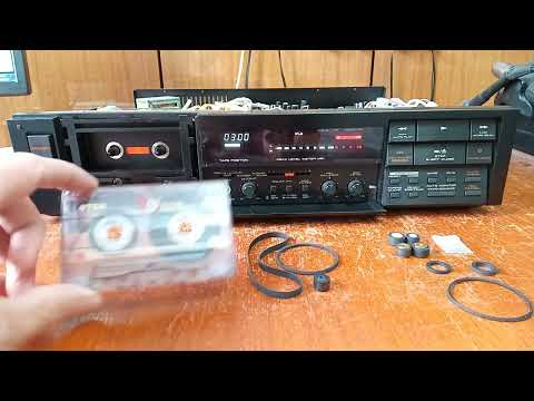 Видео: AKAI GX-9 - 3 Ремонт, профилактика, настройка, проверка.