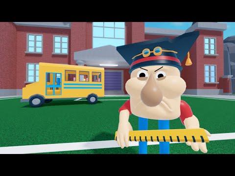 Видео: Побег из школы от злого учителя в Roblox!