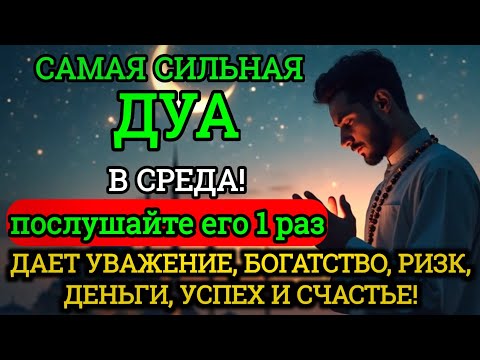 Видео: САМАЯ СИЛЬНАЯ Дуа в СРЕДА Все желания сбываются! #дуа