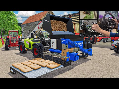 Видео: Поместите картофель в мешки на ферме | Farming Simulator 25