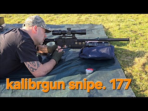 Видео: KALIBRGUN SNIPE .177, ОБЗОР И ТЕСТ НА ТОЧНОСТЬ НА 50 ЯРДАХ!!!