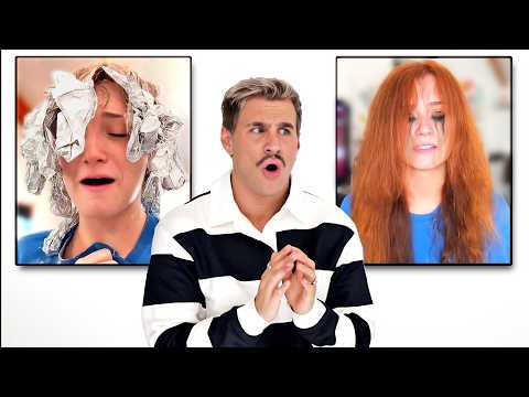 Видео: Трансформация обесцвеченных волос продолжала ухудшаться