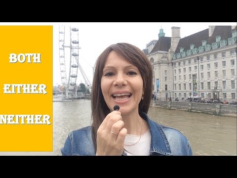 Видео: Either Neither Both / Как употреблять и в чем разница?| Английский с нуля