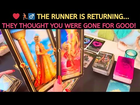 Видео: ❤️🏃🏽‍♂️ Бегун возвращается... Они думали, что ты ушёл навсегда! Люблю читать Таро.