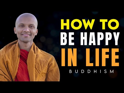 Видео: Четыре вида счастья – буддийская Дхамма | StayCalm Daily