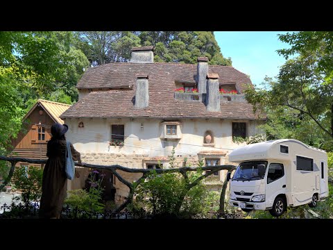 Видео: Автомобильный кемпинг в деревне сказок в лесу