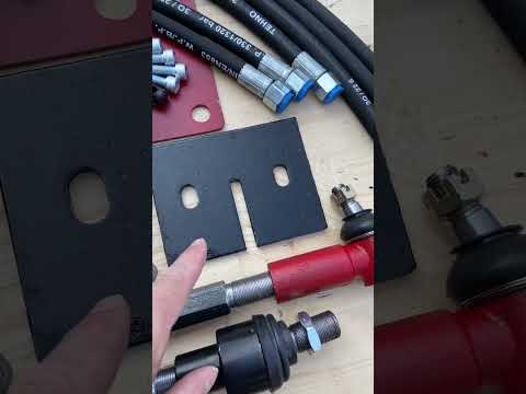 Видео: Полный комплект для Т-25. С двухсторонним ЦС. Установка дозатора на рулевое управление трактора Т-25