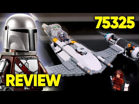 Видео: ТАКОГО В ЛЕГО ЕЩЁ НЕ БЫЛО! Обзор на LEGO Звездные Войны 75325 - Истребитель Мандалорца N-1
