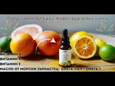 Видео: 💫НОВО!!! VIDA - живот във всяка капка