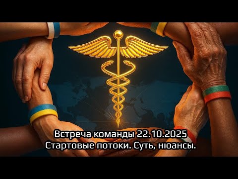Видео: Встреча команды 22.10.2025г. Стартовые потоки. Суть, нюансы.