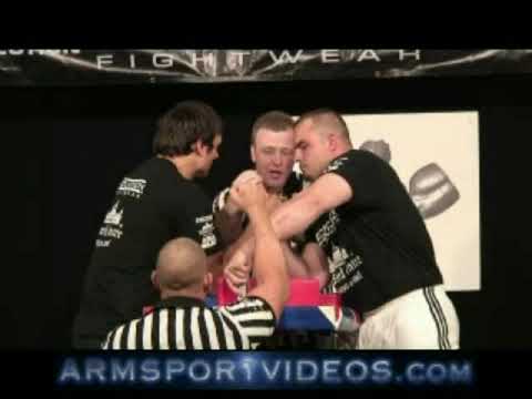 Видео: 2008 Arm Wars XI — Трэвис Баджент против Девона Ларратта RH