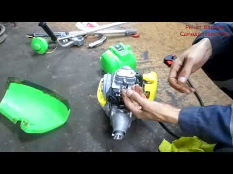 Видео: Бензокоса 4Т KRONA восстановление