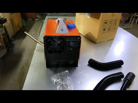 Видео: Автономный дизельный отопитель (сухой фен) для зимней палатки. Обзор