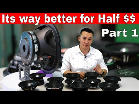 Видео: Звуковой тест 6.5 среднечастотных динамиков Deaf Bonce Arnold PRV 6MR500 XTR650NEO DS18 FR6NEO Be...