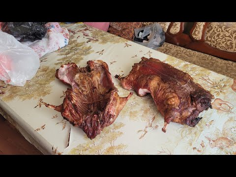 Видео: Горячее копчение нутрии к Новому году!