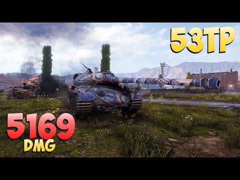 Видео: 53TP - 2 Kills 5.1K DMG - Мастер! - Мир Танков