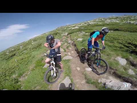 Видео: Спускане от Черни връх до Бояна - Downhill from Cherni vrah to Boyana