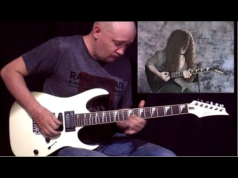 Видео: Играем Marty Friedman - Trance live соло. Разбор с табами.